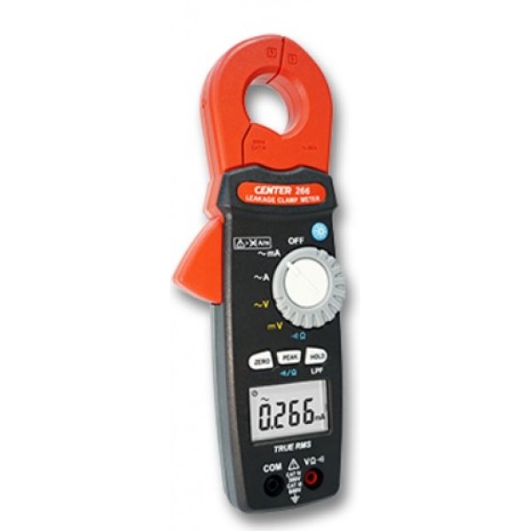 CENTER 265 / 266 True-RMS AC Leakage Clamp Meter CENTER 265 / 266 True-RMS AC Leakage Clamp Meter